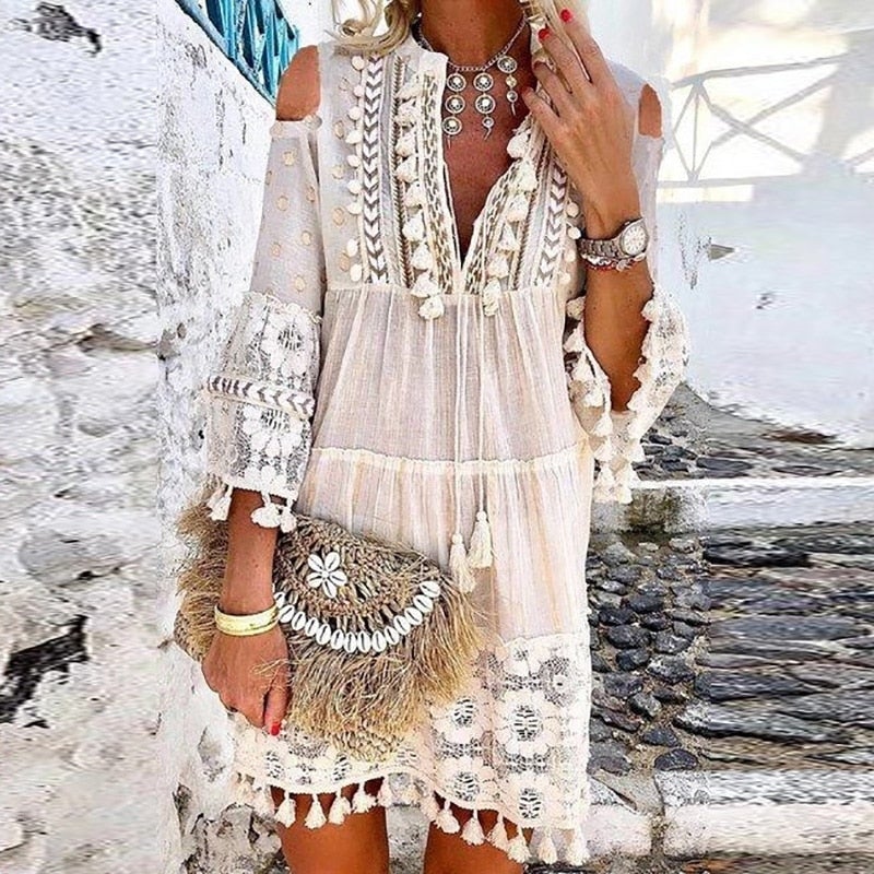 Vestido Tarkys Branco / Gg