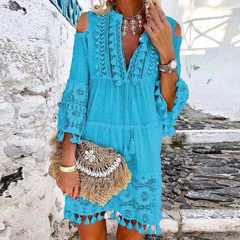 Vestido Tarkys Azul / Gg