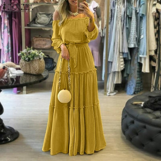 Vestido Eluiza Amarelo / P