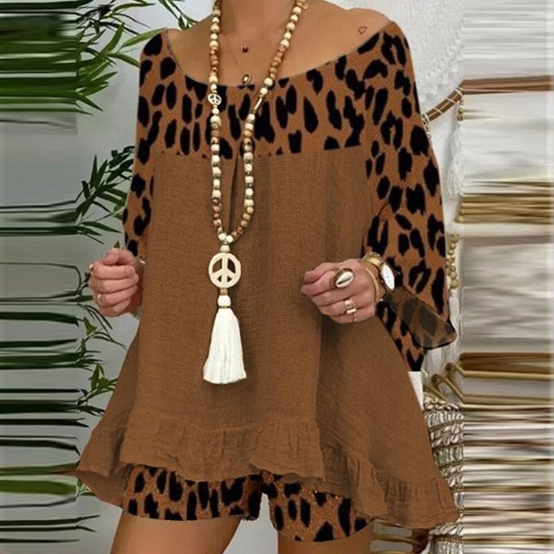 Conjunto Sirius Marrom / Gg