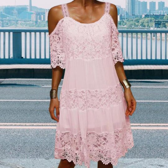 Vestido Jaegger Rosa / P