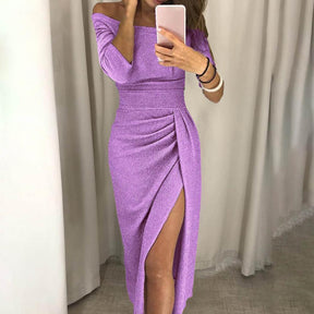 Vestido Hoepers Roxo / P