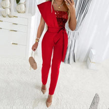 Macacão Sabbatini Vermelho / P