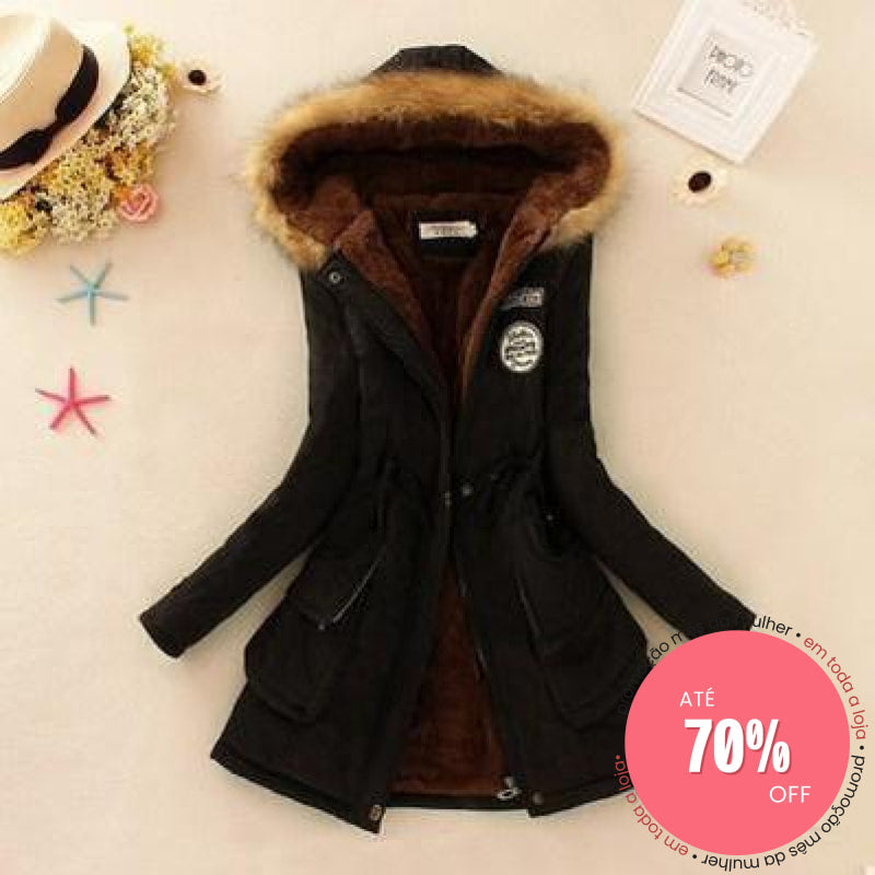 Casaco Velvet Preto / P 200000801