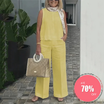 Conjunto Muchate Amarelo / P