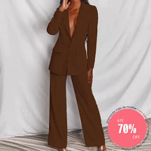 Conjunto Wermi Marrom / P