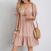 Vestido Tisatto Rosa / P