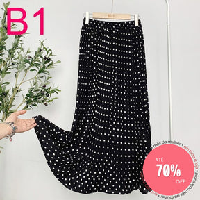 Saia Plissada B1 / Único (Descrição) 349