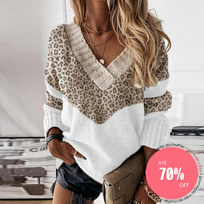 Suéter Cursa Leopardo / P 201240203