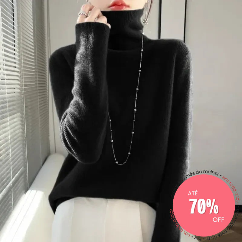 Suéter Zenilda Preto / Gg