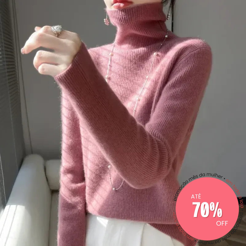 Suéter Zenilda Rosa / Gg