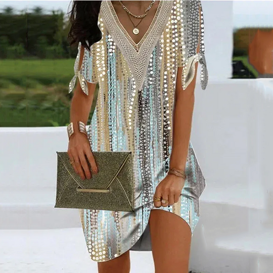 Vestido Eliana Bege / P