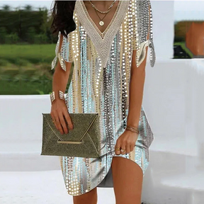 Vestido Eliana Bege / P